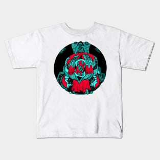 Turqred Circle of Ornament Kids T-Shirt